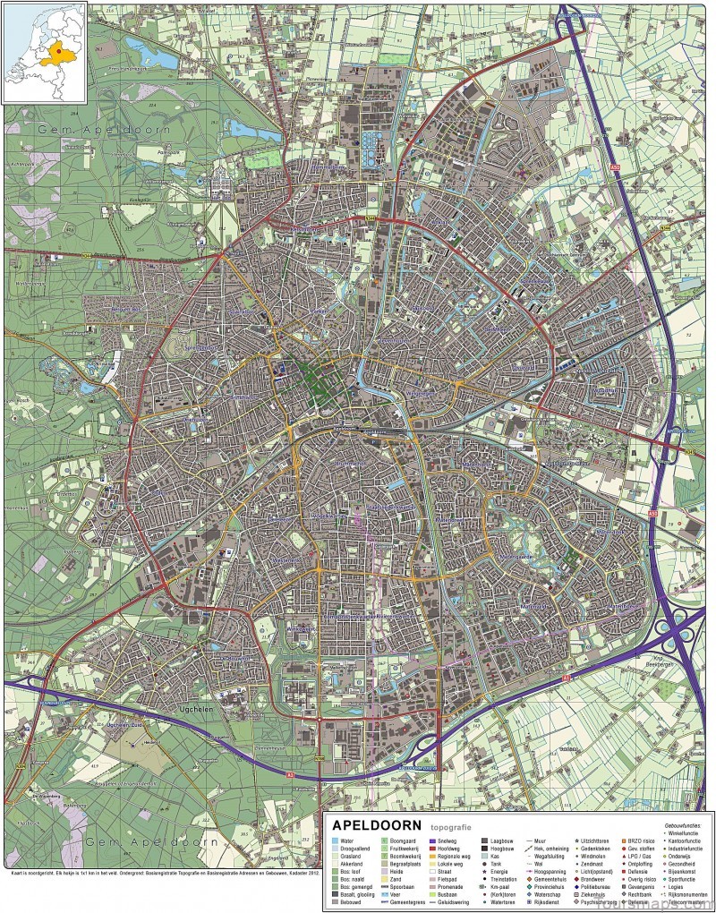 apeldoorn travel guide map for apeldoorn 2