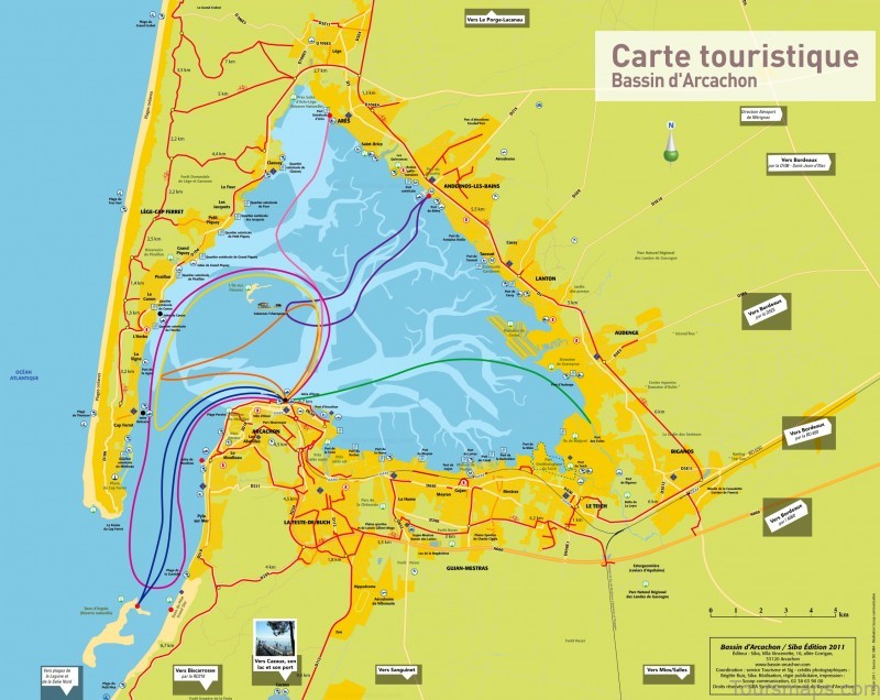 arcachon travel guide map of arcachon 2