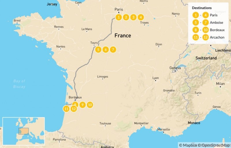 arcachon travel guide map of arcachon 6