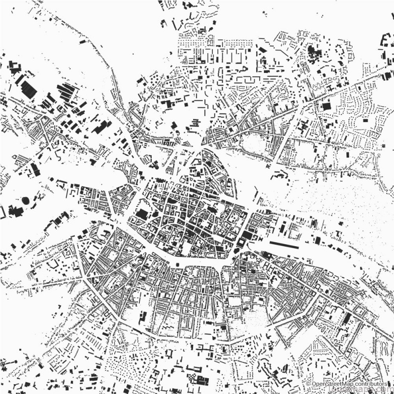 map of amiens a cruising tourists guide 1