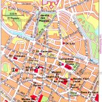 map of amiens a cruising tourists guide 2