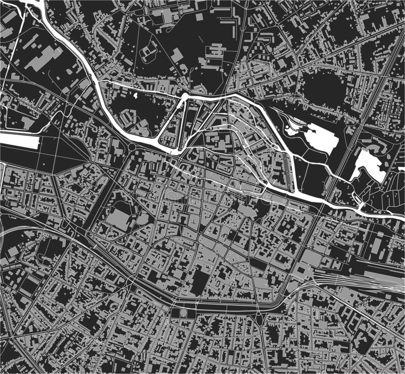 map of amiens a cruising tourists guide 4
