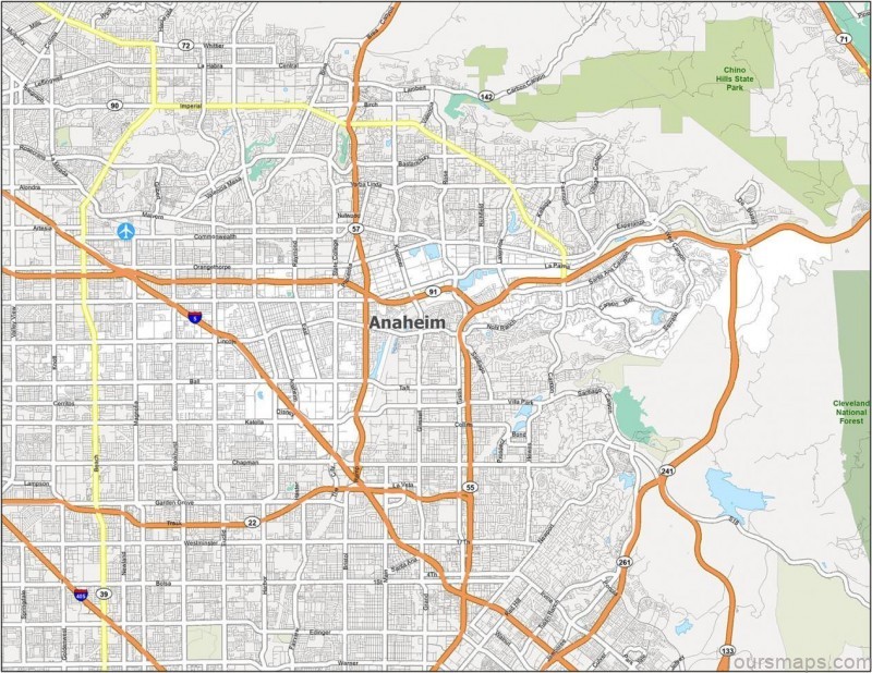 map of anaheim travel guide 3