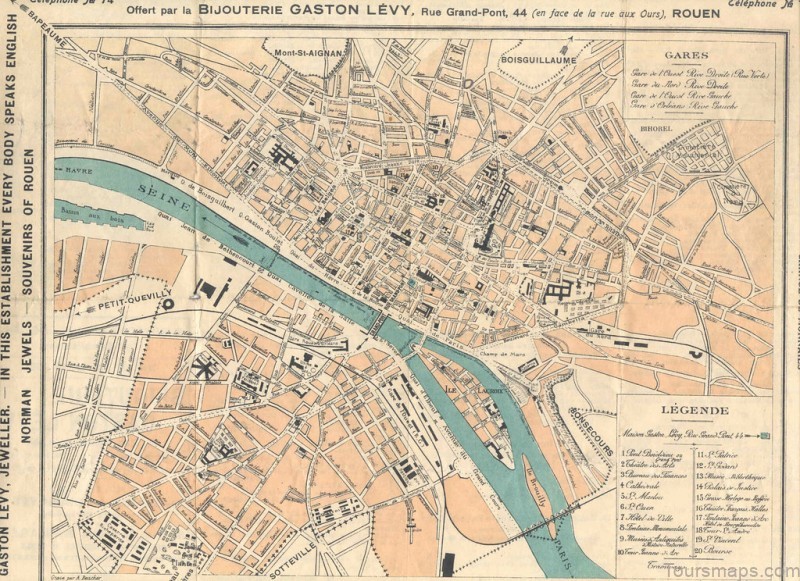 map of rouen what you need to know about the city traveling to france 3