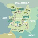 map of the best things to do in pistoia