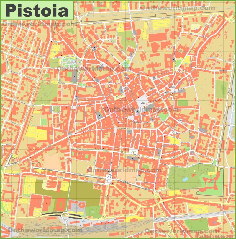 %name Map Of The Best Things To Do In Pistoia