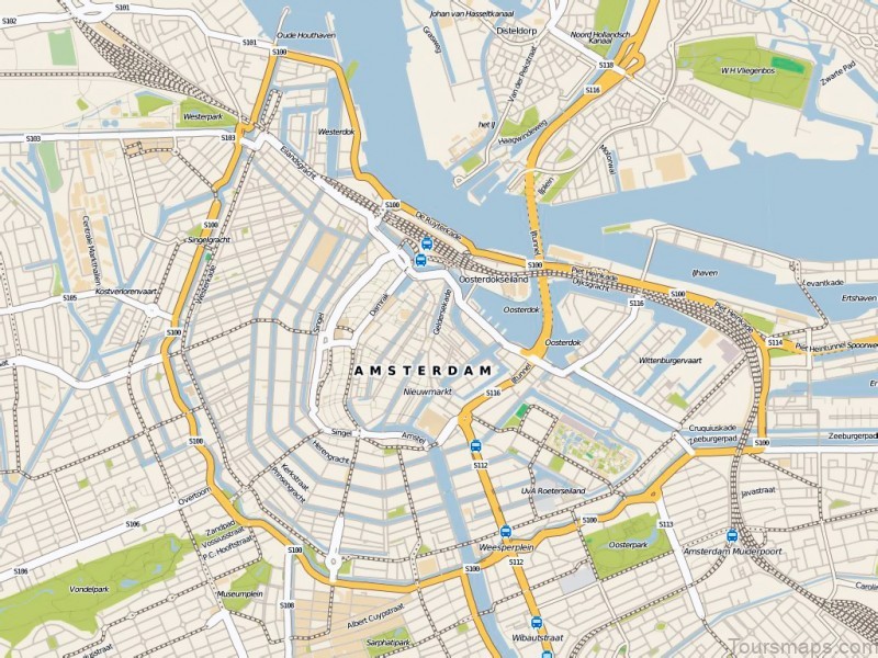 maps of amsterdam 6