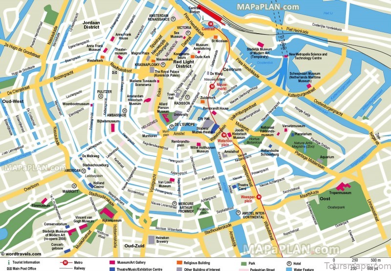 maps of amsterdam