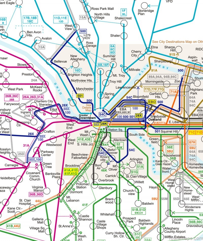 pittsburgh travel guide for beginners maps things to do and places to stay