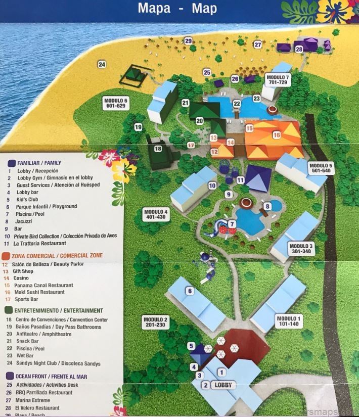 playa blanca travel guide for tourists map of playa blanca 3