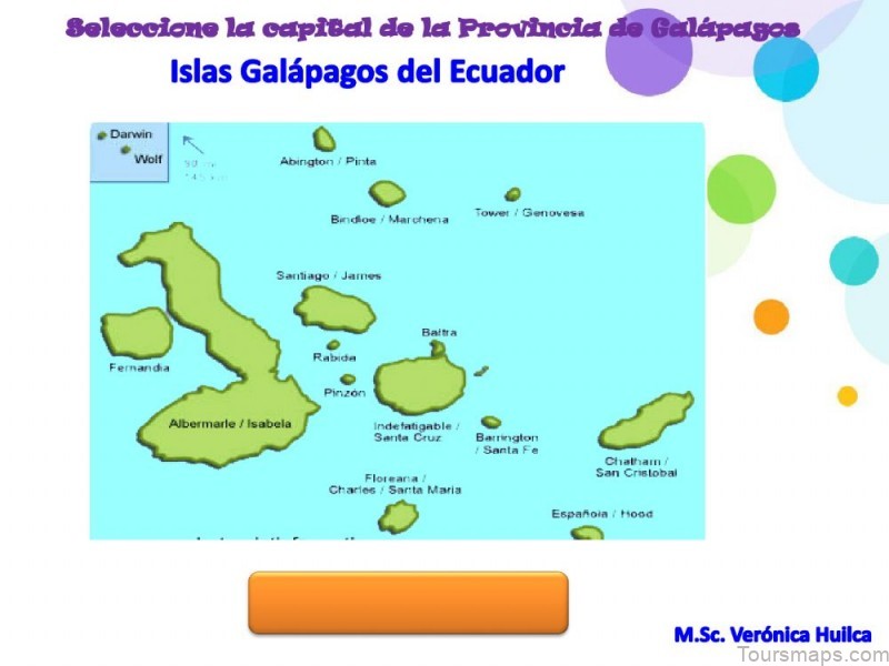 puerto baquerizo moreno travel guide for tourist map of puerto baquerizo moreno 1