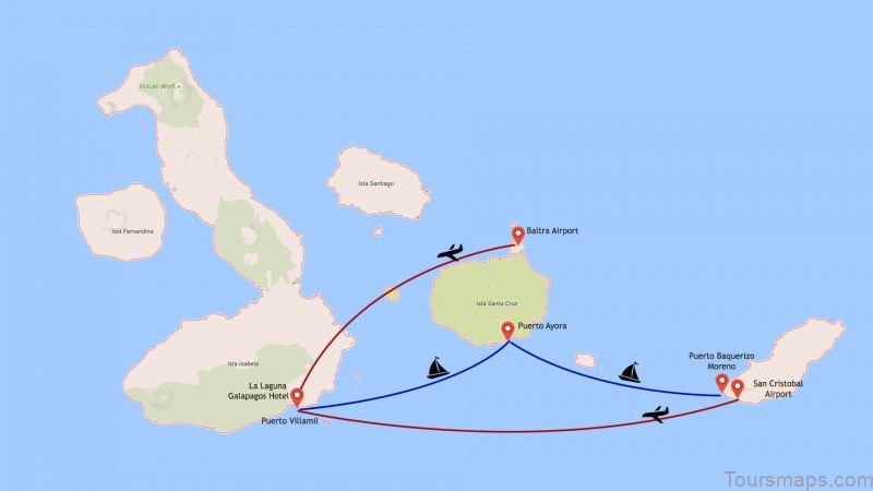 puerto baquerizo moreno travel guide for tourist map of puerto baquerizo moreno 2