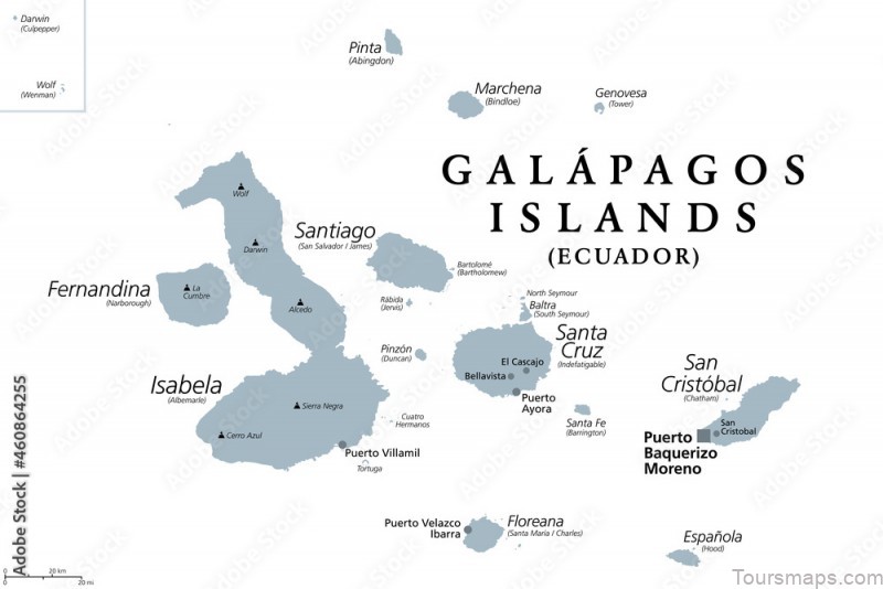 puerto baquerizo moreno travel guide for tourist map of puerto baquerizo moreno