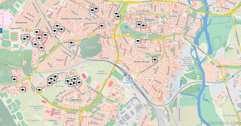 rostock tourist map and things to do 3