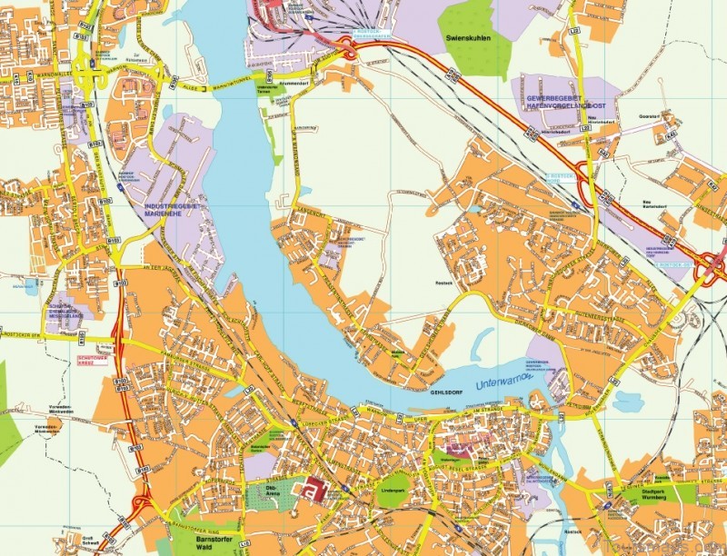 rostock tourist map and things to do 7