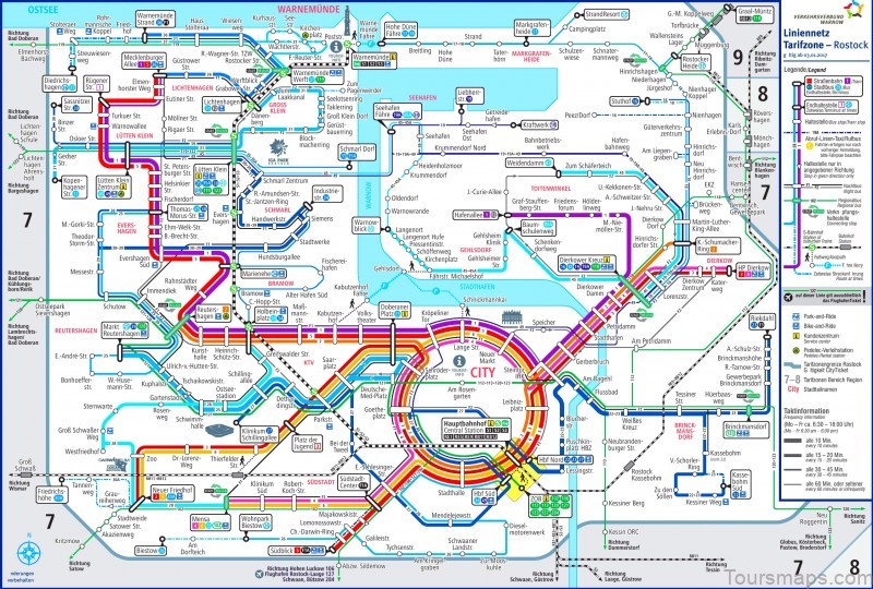 rostock tourist map and things to do 9