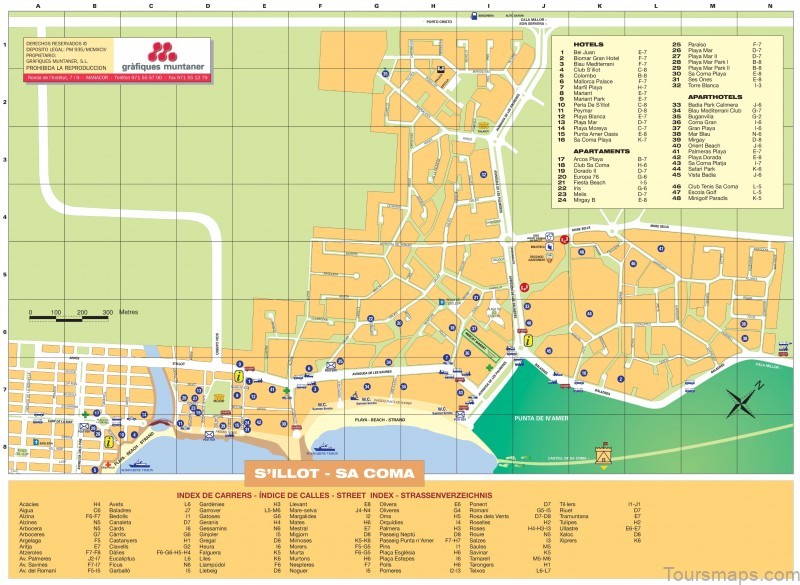 sa coma travel guide for tourist map of sa coma 4