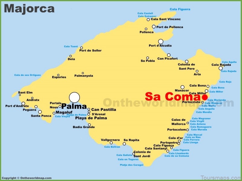 sa coma travel guide for tourist map of sa coma 5