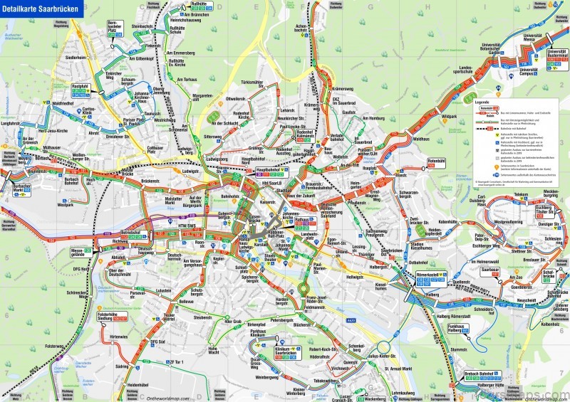 saarbrucken travel guide for tourists map of saarbrucken 5