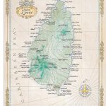 santa lucia travel guide map of the entire town 1