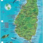 santa lucia travel guide map of the entire town