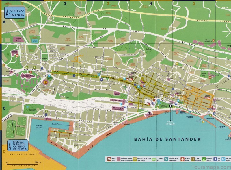 santander travel guide for tourist map of santander 4