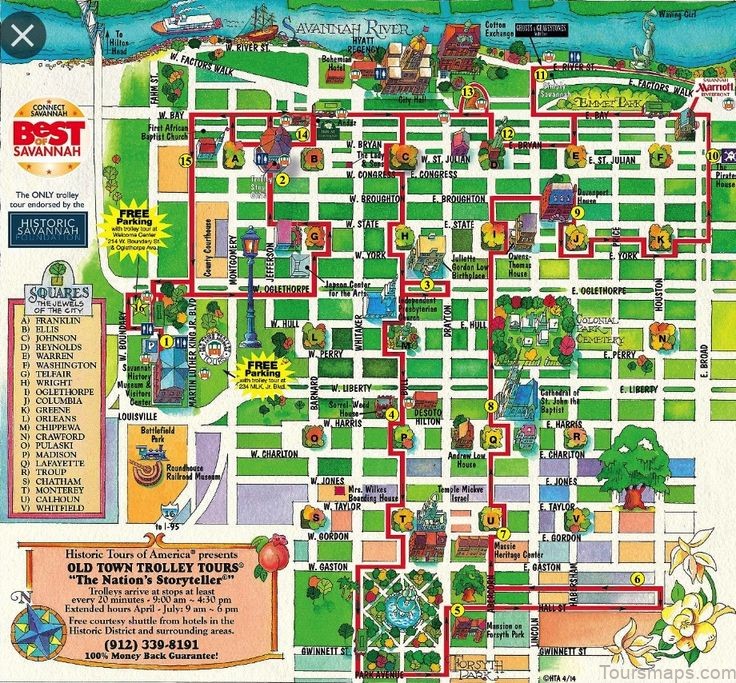 savannah travel guide for the casual visitor