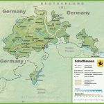 schaffhausen travel guide for tourist map of schaffhausen