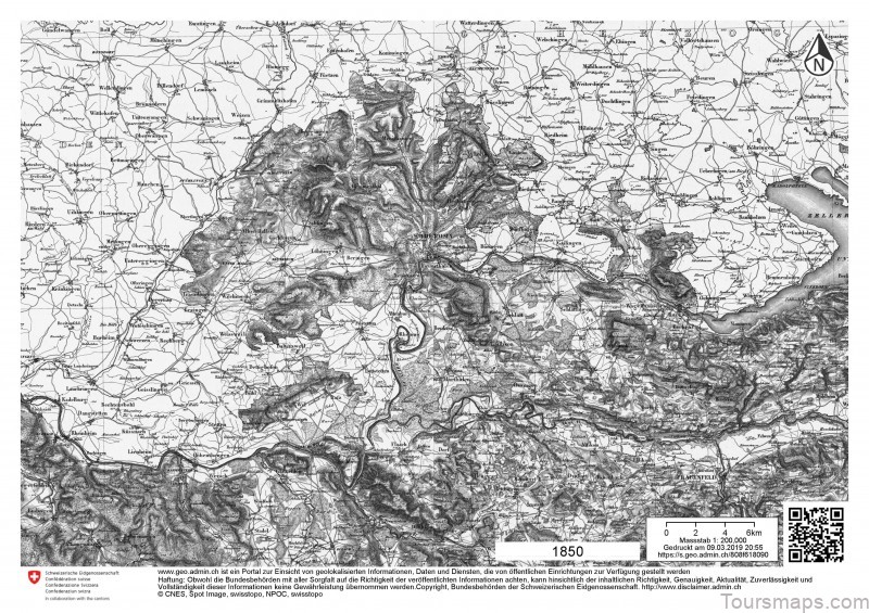 schaffhausen travel guide for tourist map of schaffhausen 2