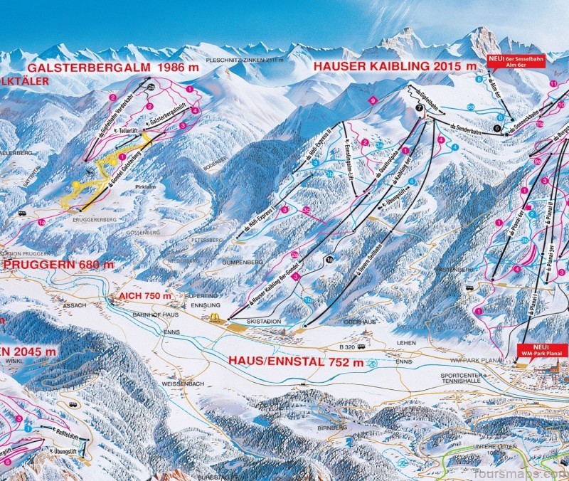 schladming travel guide maps and list of must see places 2
