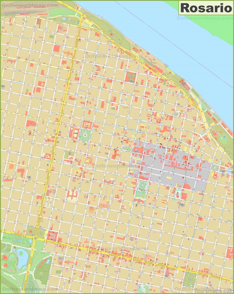 %name The Best Things To Do In Rosario: The Map