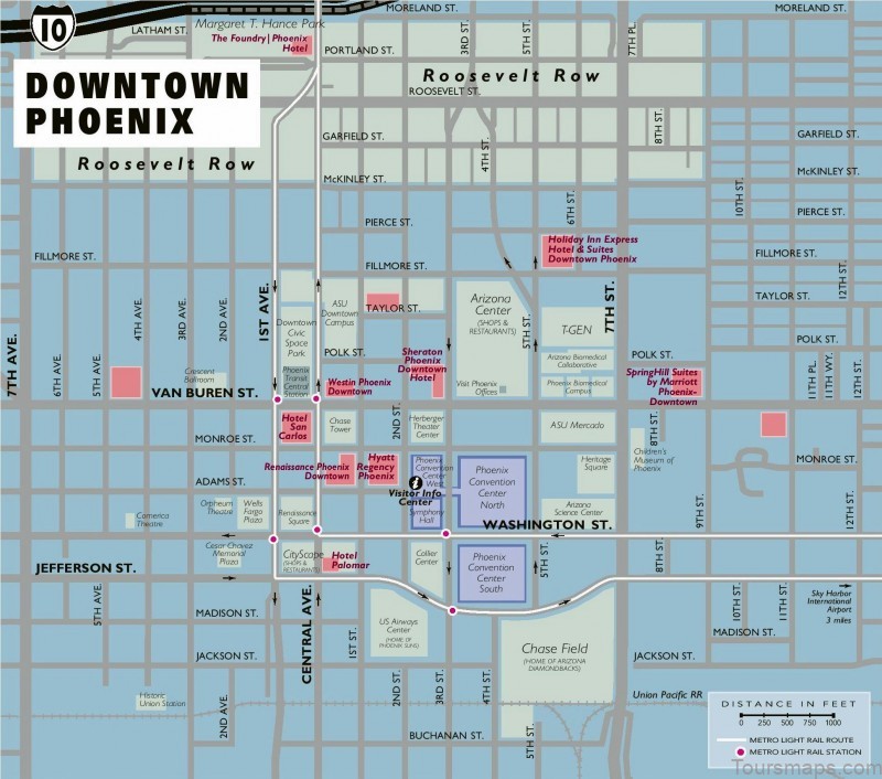 the map of phoenix metro area you need for almost anything 7