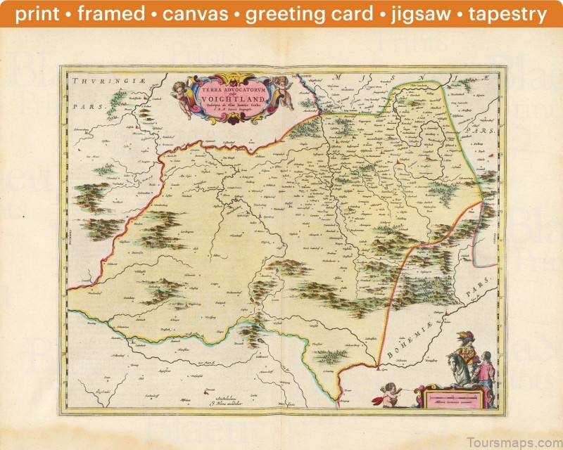 travel guide map of zwickau