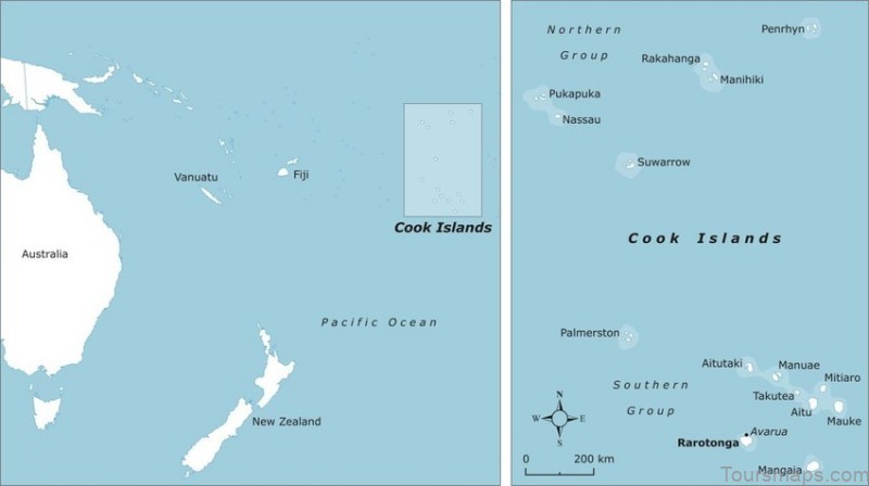 avarua travel guide for tourist map of avarua 3
