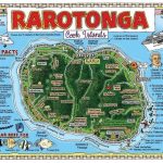 avarua travel guide for tourist map of avarua 7