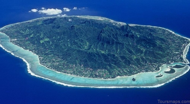 avarua travel guide for tourist map of avarua