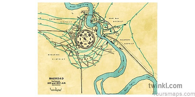 baghdad travel guide for tourists map of baghdad 6