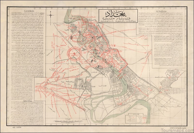 baghdad travel guide for tourists map of baghdad