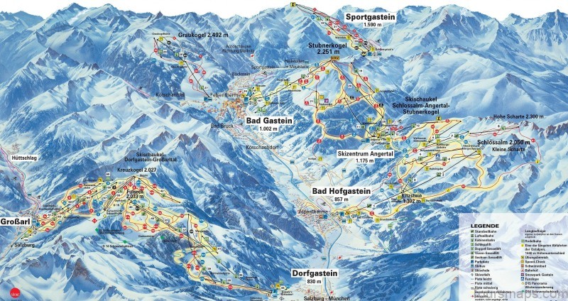 the ultimate bad hofgastein travel guide map of bad hofgastein tourism 1