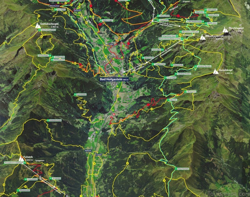 the ultimate bad hofgastein travel guide map of bad hofgastein tourism 3