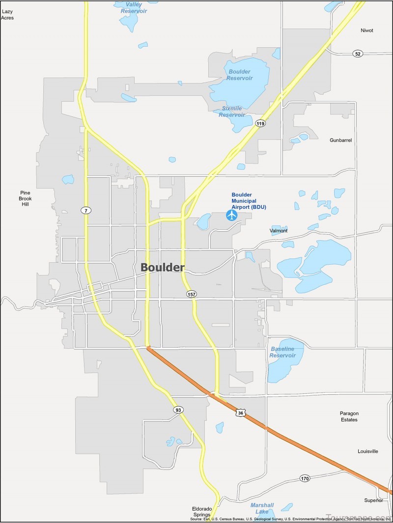 boulder travel guide tourist map of boulder 5