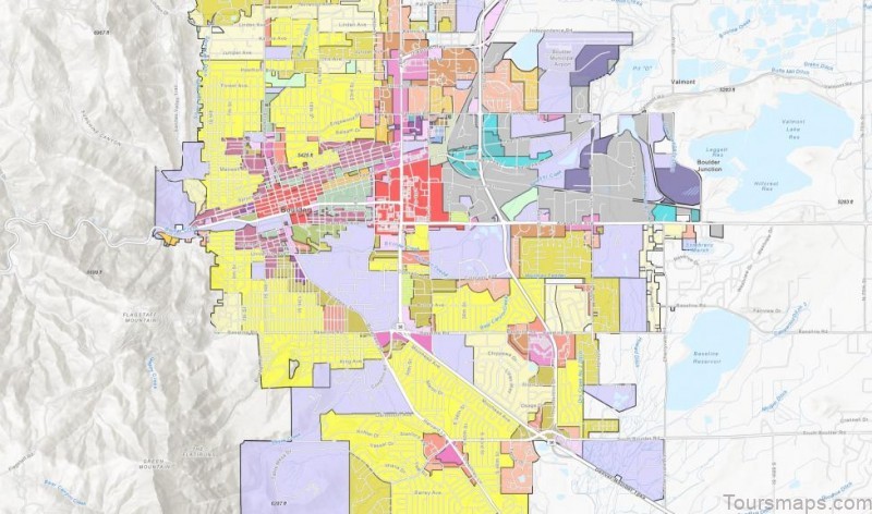 boulder travel guide tourist map of boulder 8