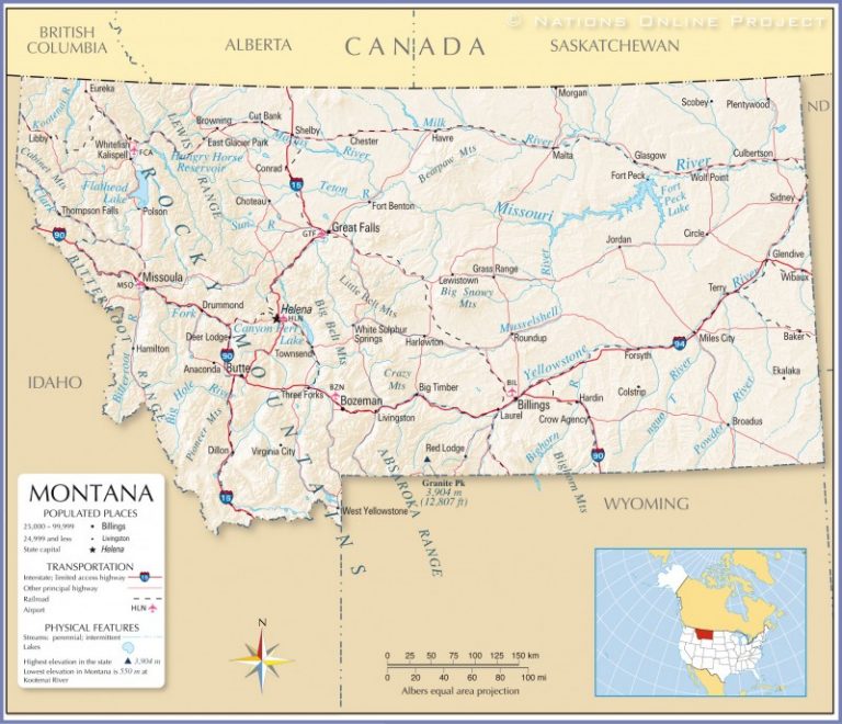 Bozeman Travel Guide For Tourists: Map Of Bozeman, MT - ToursMaps.com