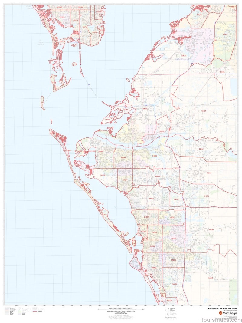 bradenton travel guide for tourist map of bradenton 2