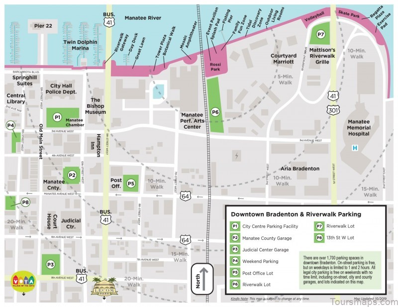 bradenton travel guide for tourist map of bradenton