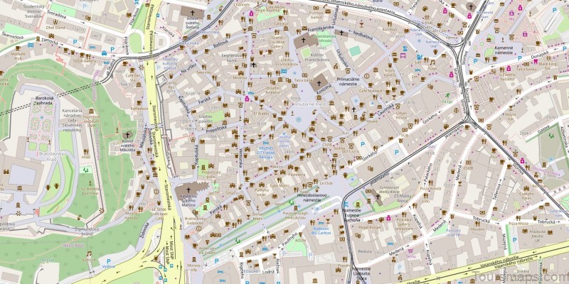 map of bratislava the perfect european wedding destination 4