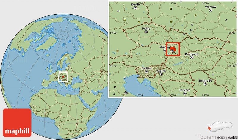 map of bratislava the perfect european wedding destination 5