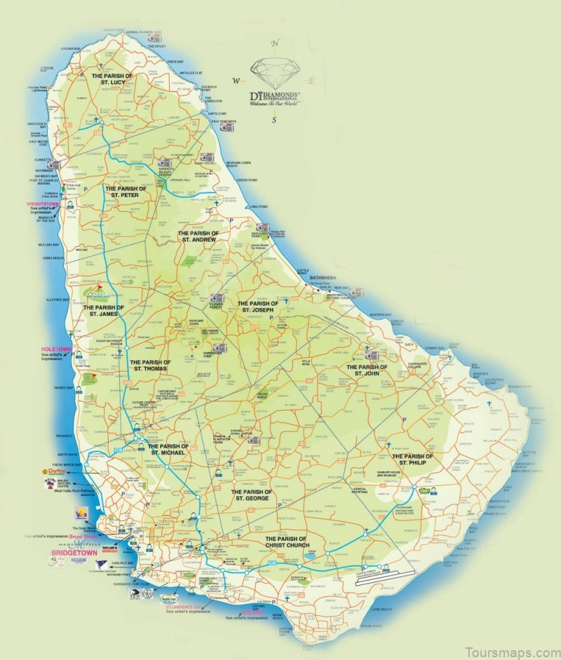 map of bridgetown a complete guide for budget travelers 1