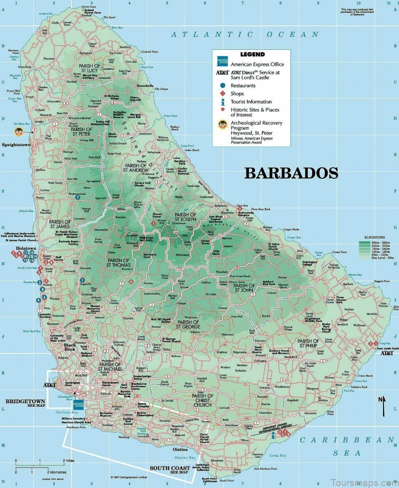 map of bridgetown a complete guide for budget travelers 2