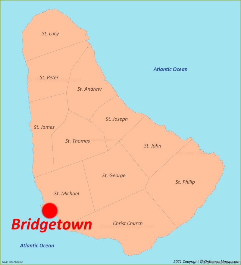 map of bridgetown a complete guide for budget travelers 3